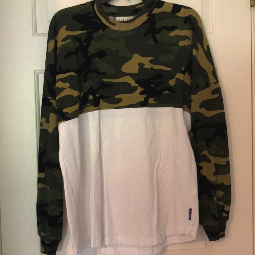 CREW NECK CAMO